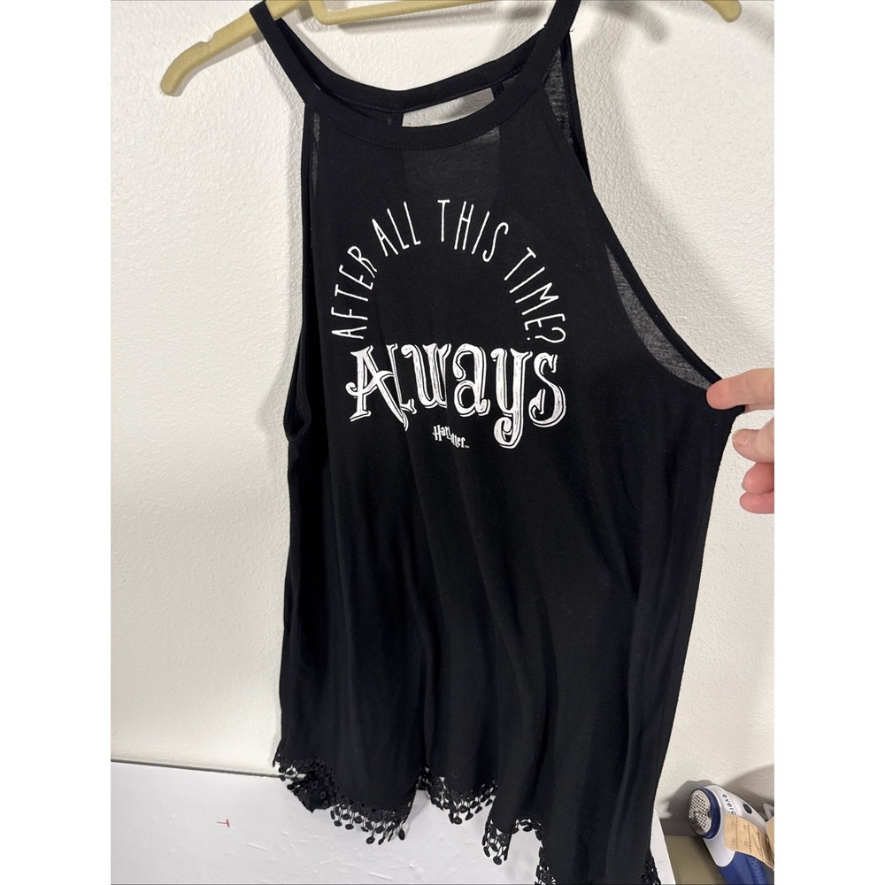 Harry Potter Halter Tank Large Juniors Long Lace Bottom Could Be Mini V1